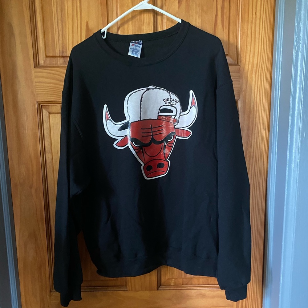 Chicago Bulls Black Sweatshirt